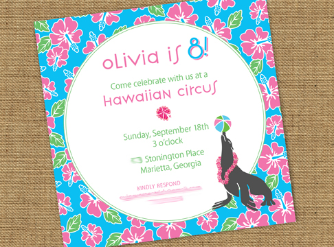 olivia   |   hawaiian circus