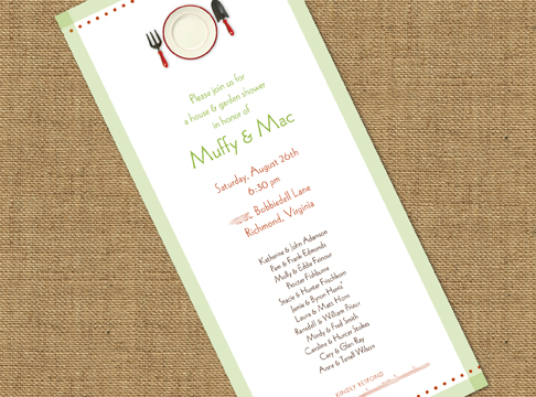 muffy + mac  |  house + garden shower