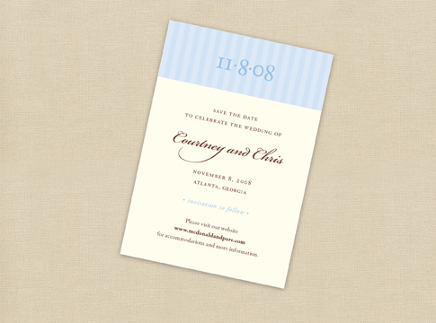 courtney + chris  |  save the date