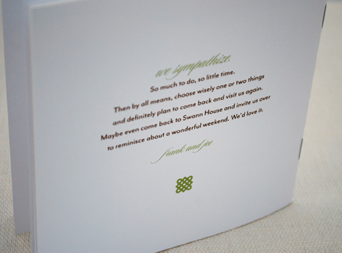 joe + frank  |  welcome book {3}