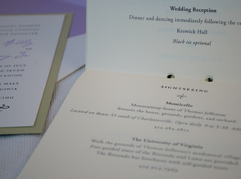 catherine + ford  |  welcome book {2}