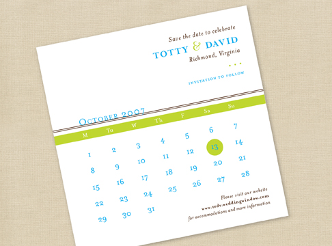 totty + dave  |  save the date
